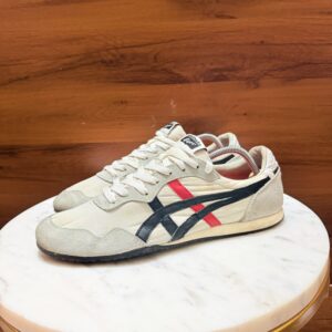 ONITSUKA TIGER MEXICO 66 BEIGE BLACK RED SNEAKERS
