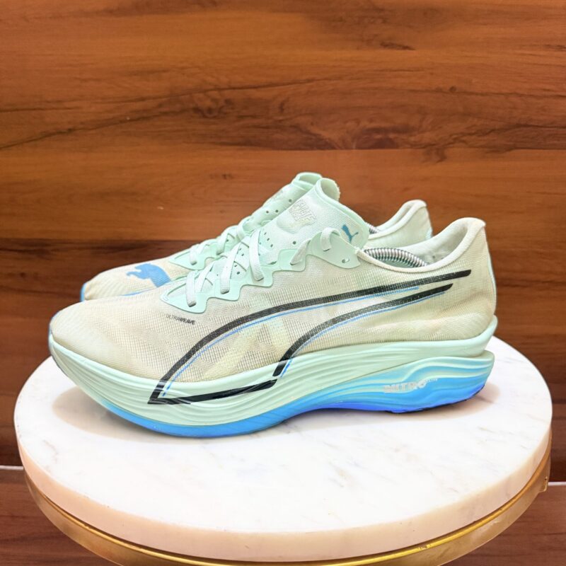 PUMA FAST-R NITRO ELITE MINT BLUE RUNNING SHOES