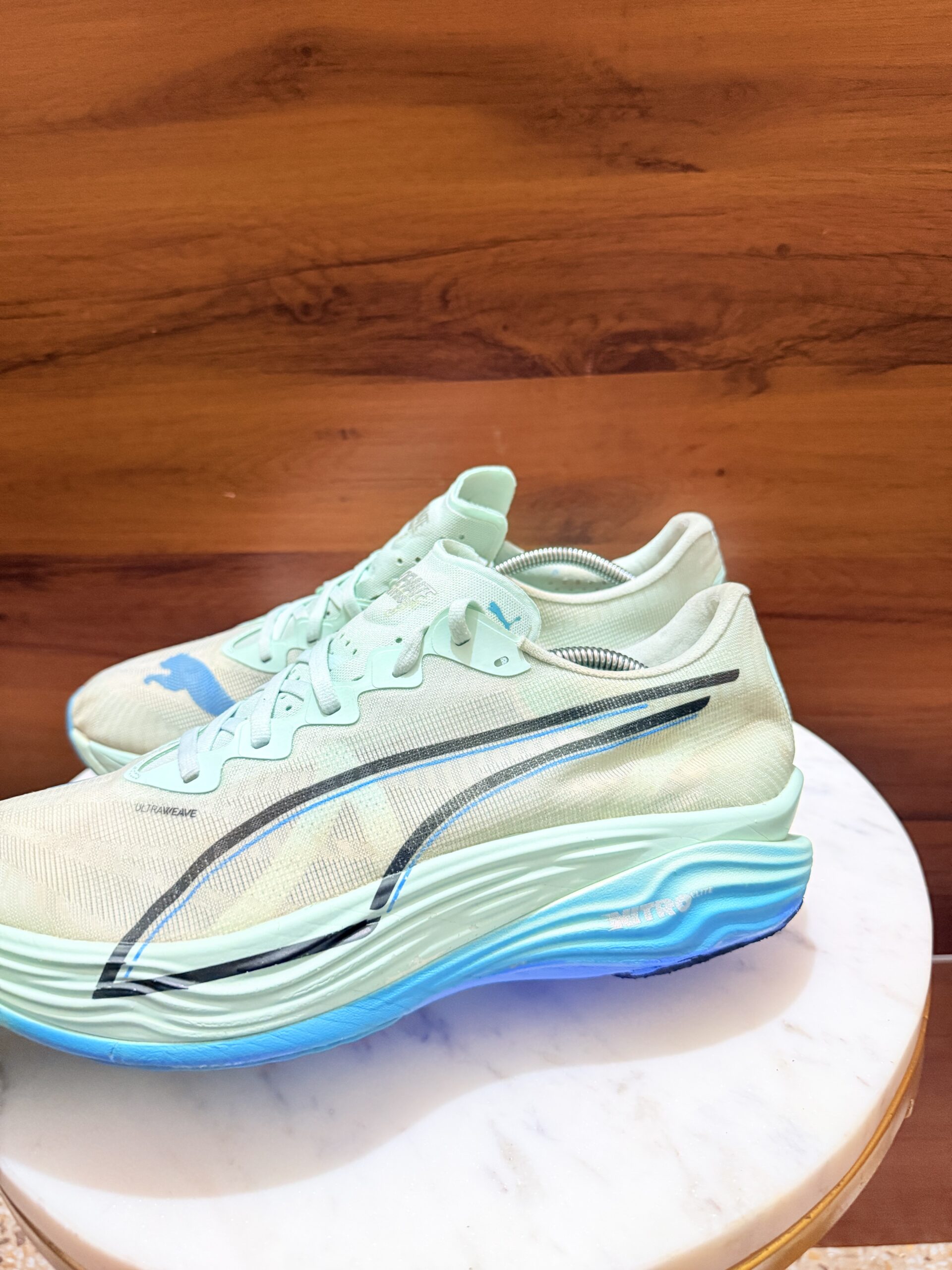 PUMA FAST-R NITRO ELITE MINT BLUE RUNNING SHOES - Image 2