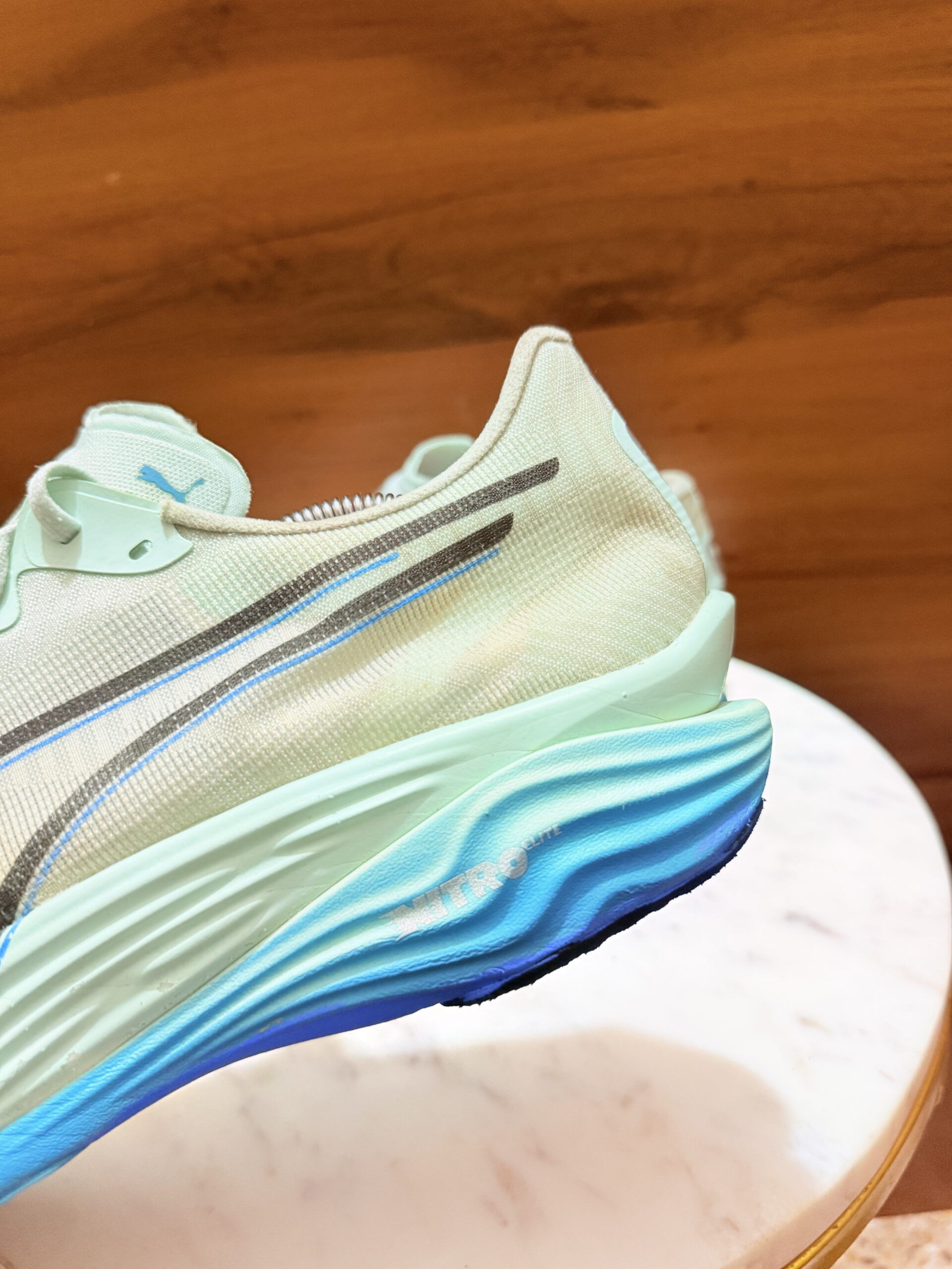 PUMA FAST-R NITRO ELITE MINT BLUE RUNNING SHOES - Image 5