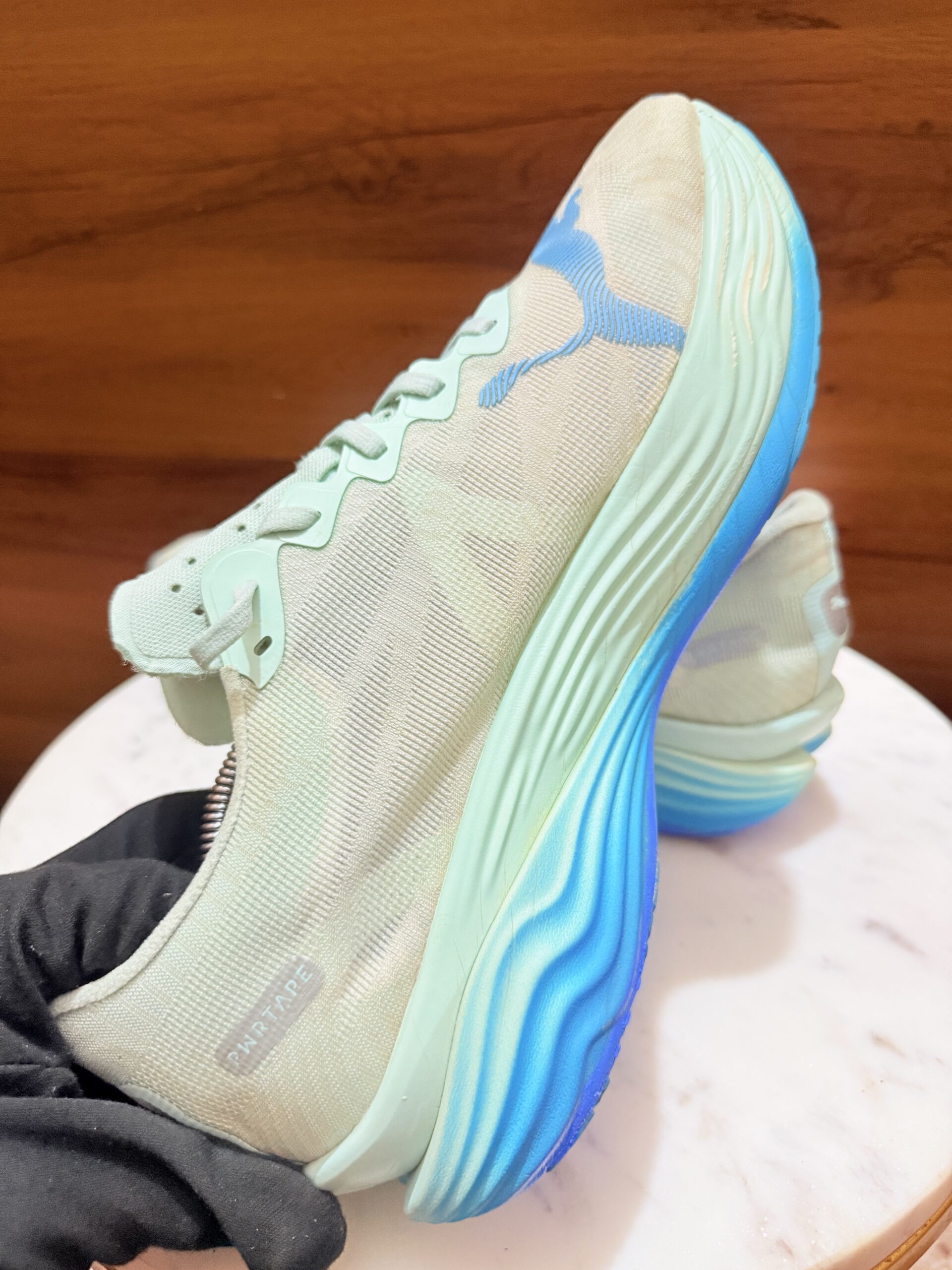 PUMA FAST-R NITRO ELITE MINT BLUE RUNNING SHOES - Image 7