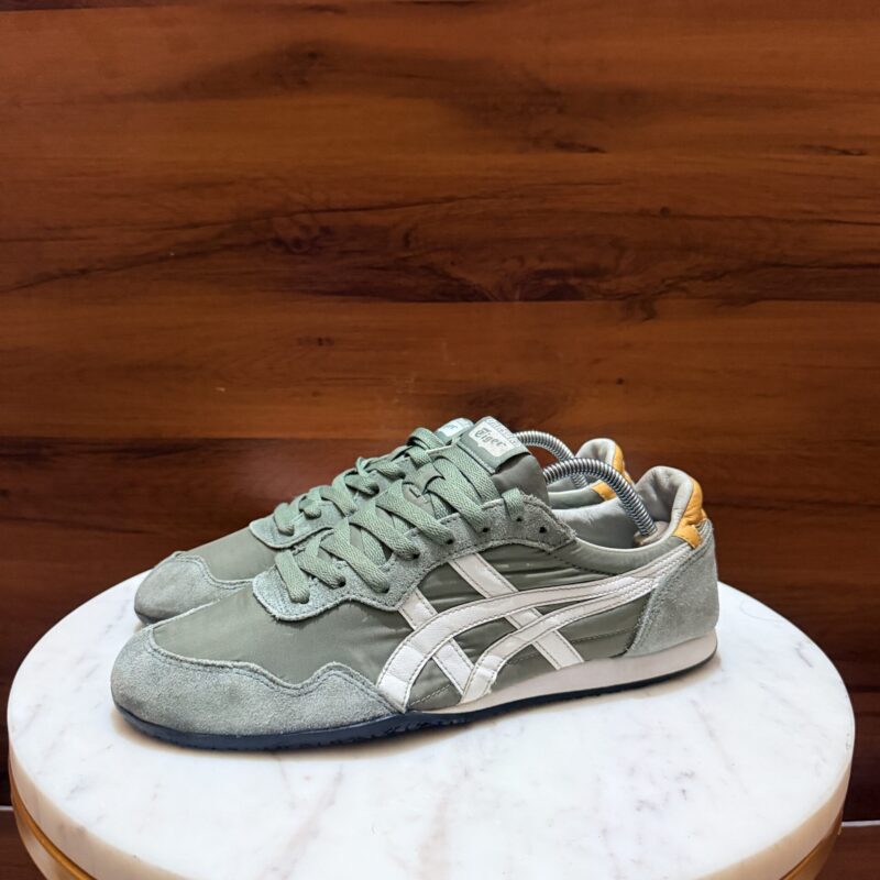 Onitsuka Tiger Serrano Sneakers – Sage Green / White / Mustard Yellow