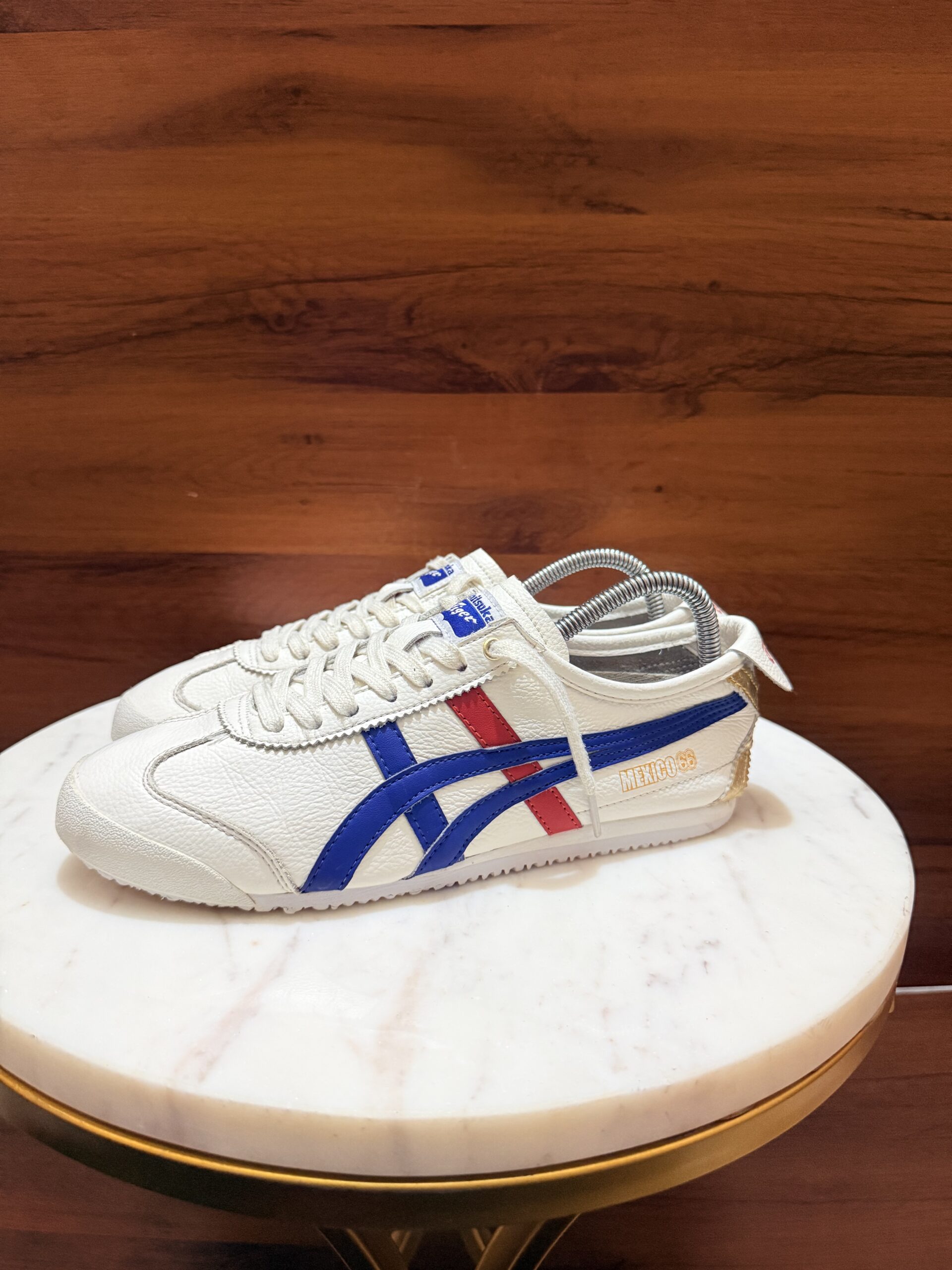 Onitsuka Tiger Mexico 66 Sneakers – White / Tricolor / Gold
