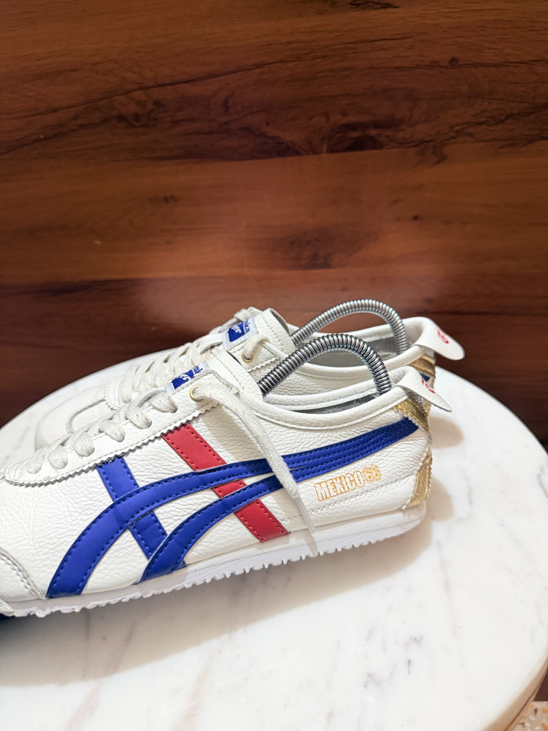 Onitsuka Tiger Mexico 66 Sneakers – White / Tricolor / Gold