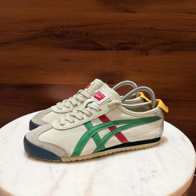 Onitsuka Tiger Mexico 66 Sneakers – Birch / Green / Red