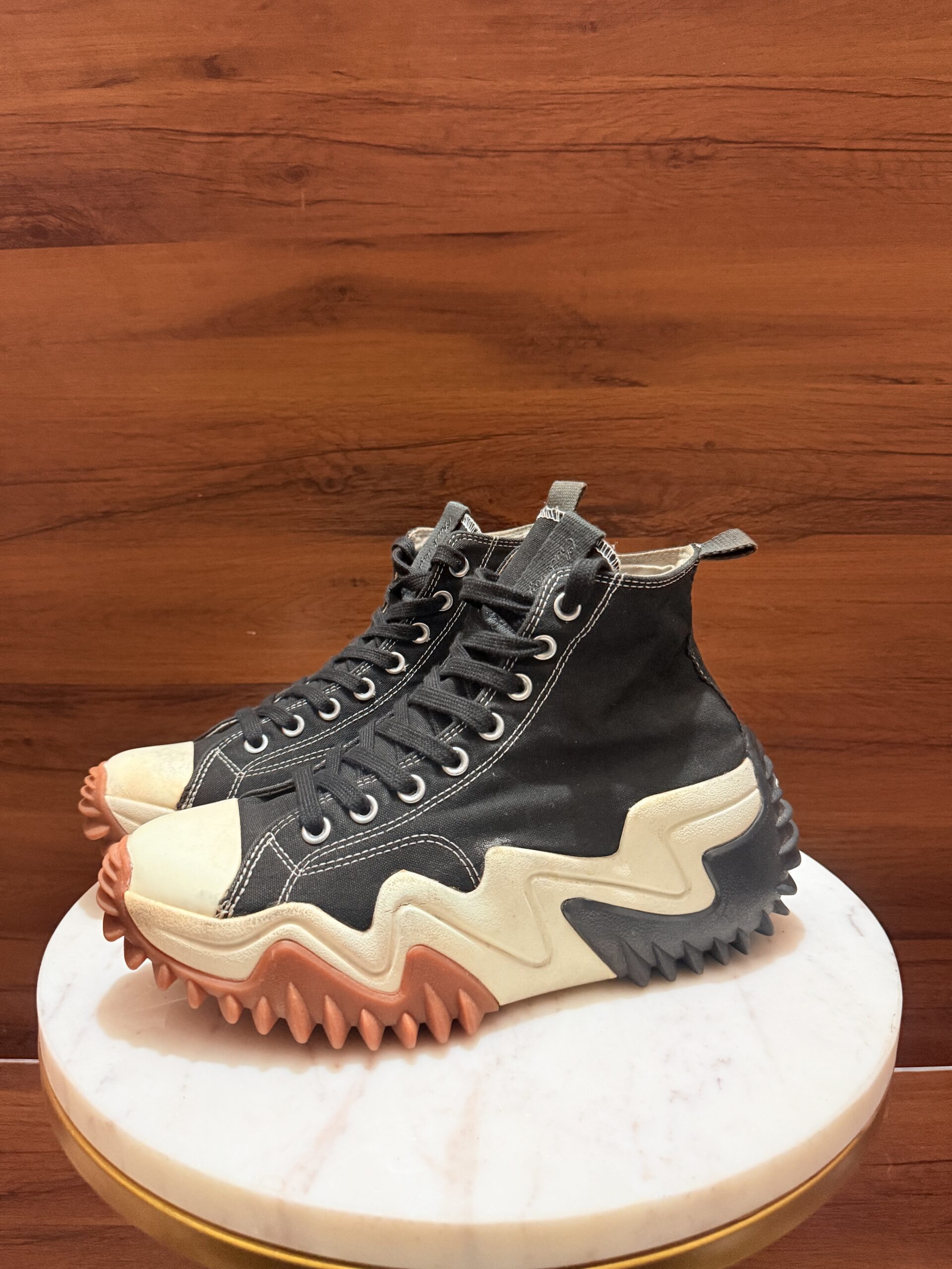 Converse Run Star Motion High Top Sneakers – Black / Off-White / Gum