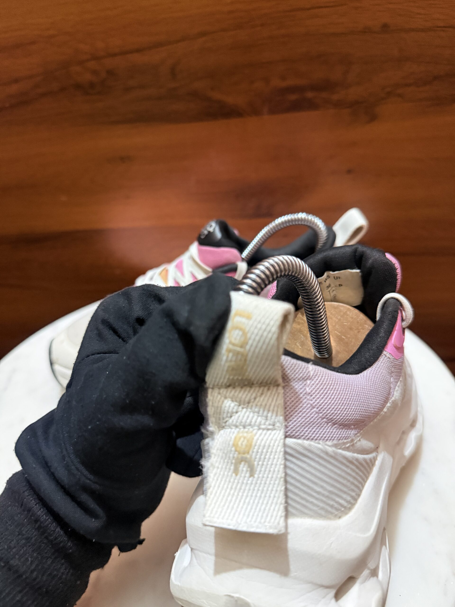On x Loewe Cloudtilt Sneakers – White / Pink