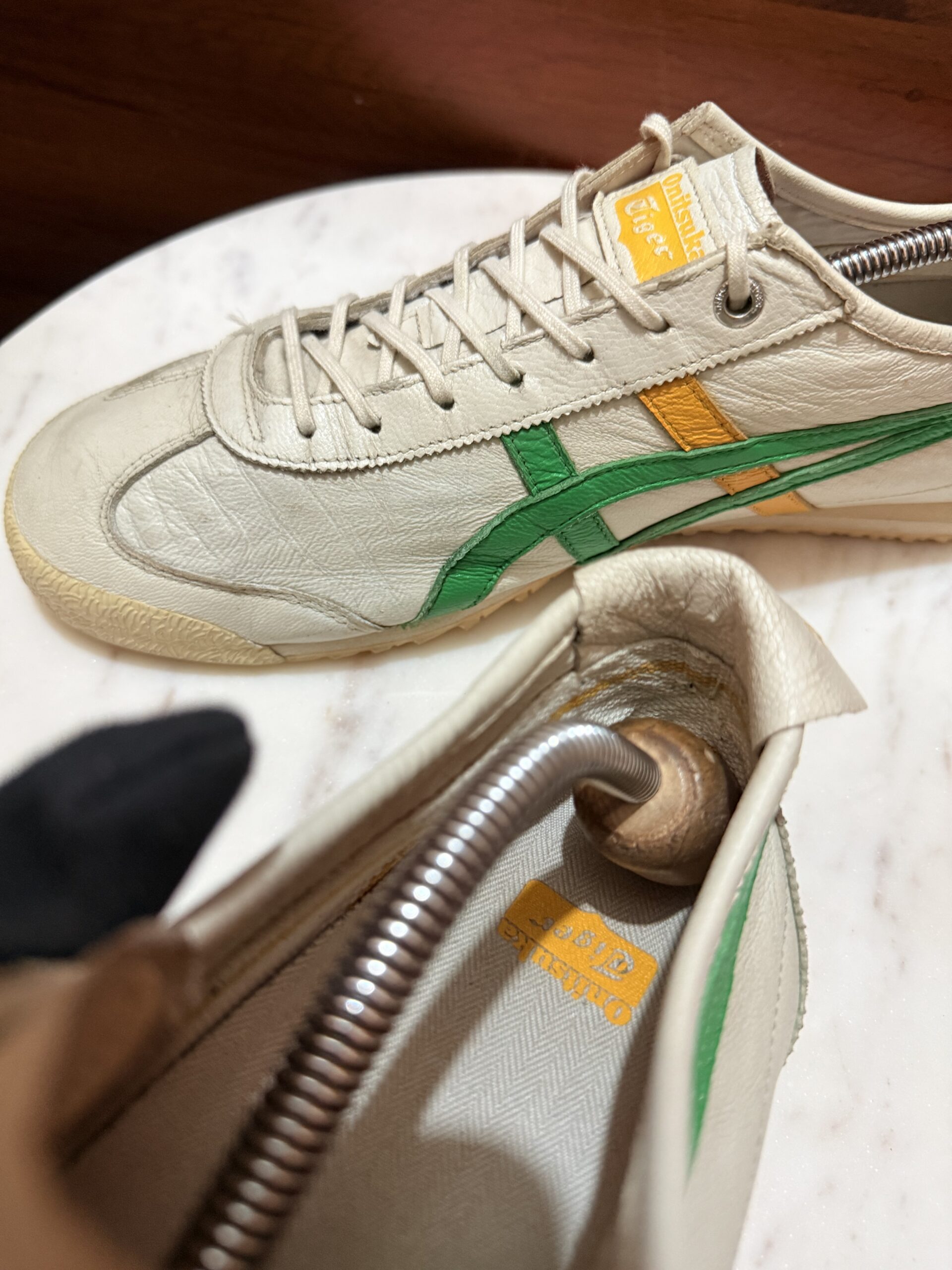 Onitsuka Tiger Mexico 66 – Cream / Green / Yellow