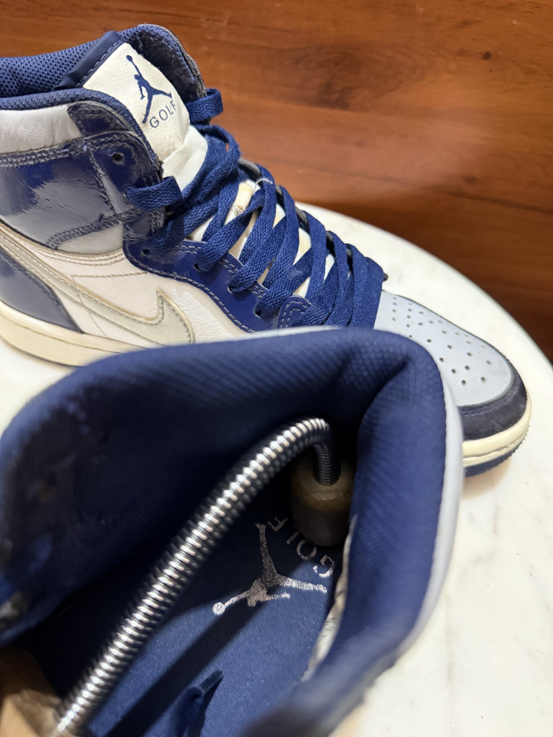 Nike Air Jordan 1 Mid – Blue / White