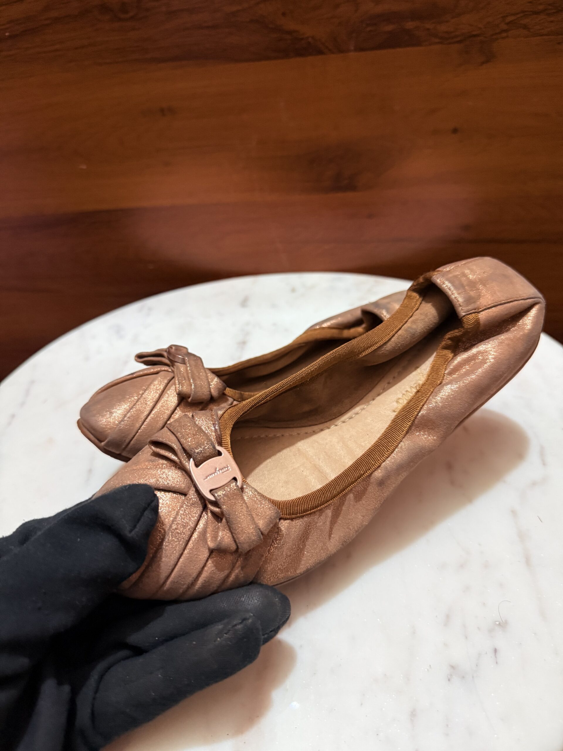 Salvatore Ferragamo Vara Bow Ballet Flats