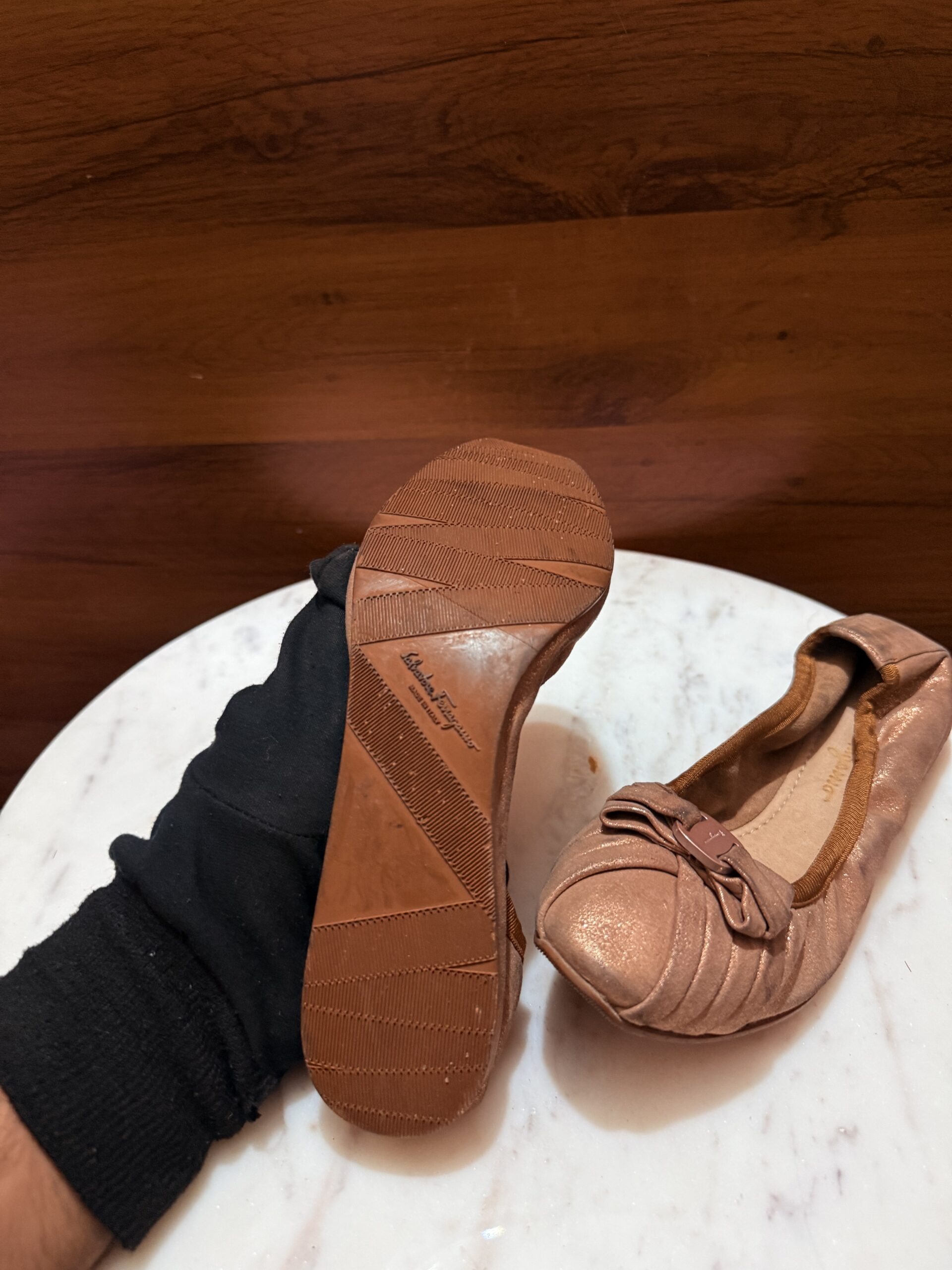 Salvatore Ferragamo Vara Bow Ballet Flats