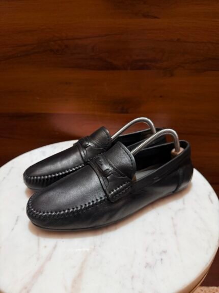 Rosso Brunello – Smooth Leather Penny Driving Loafers