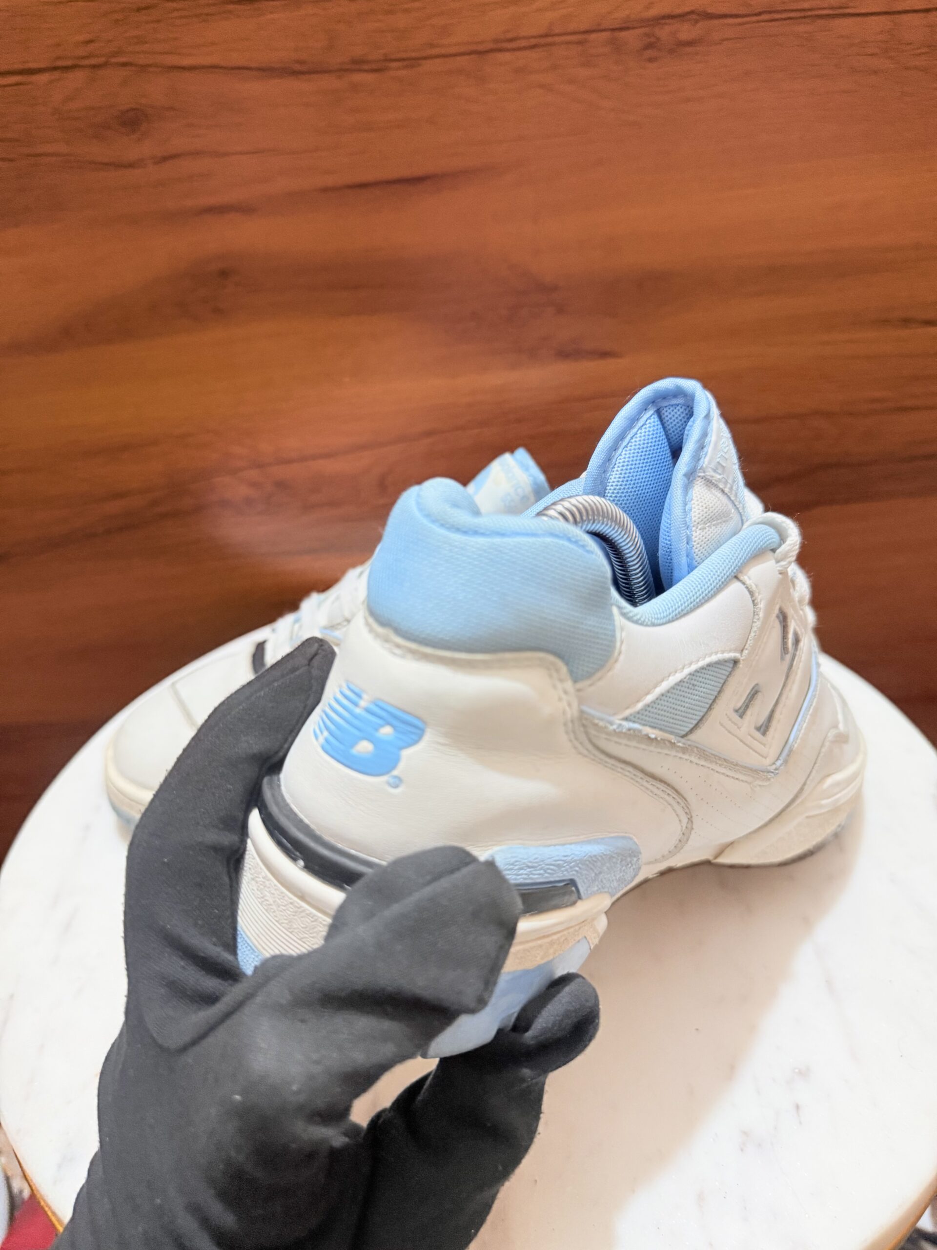 New Balance 550 – White / University Blue (UNC)