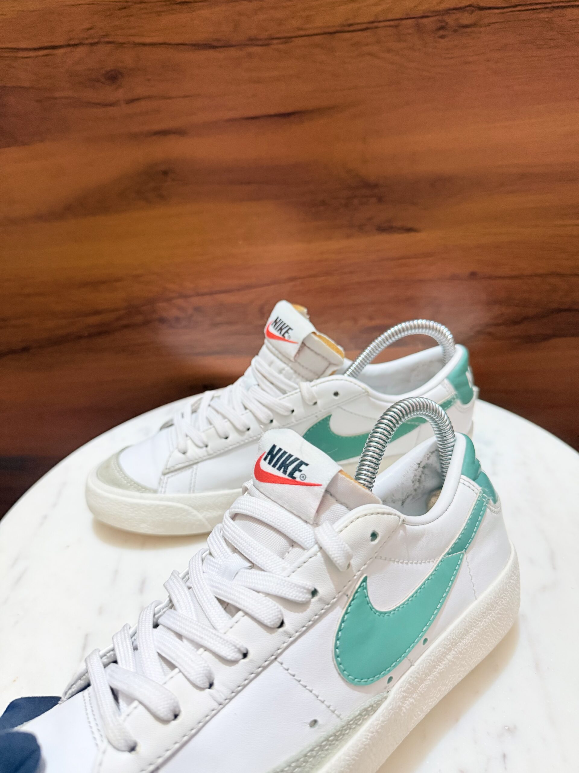 Nike Blazer Low '77 Vintage – White / Jade Green