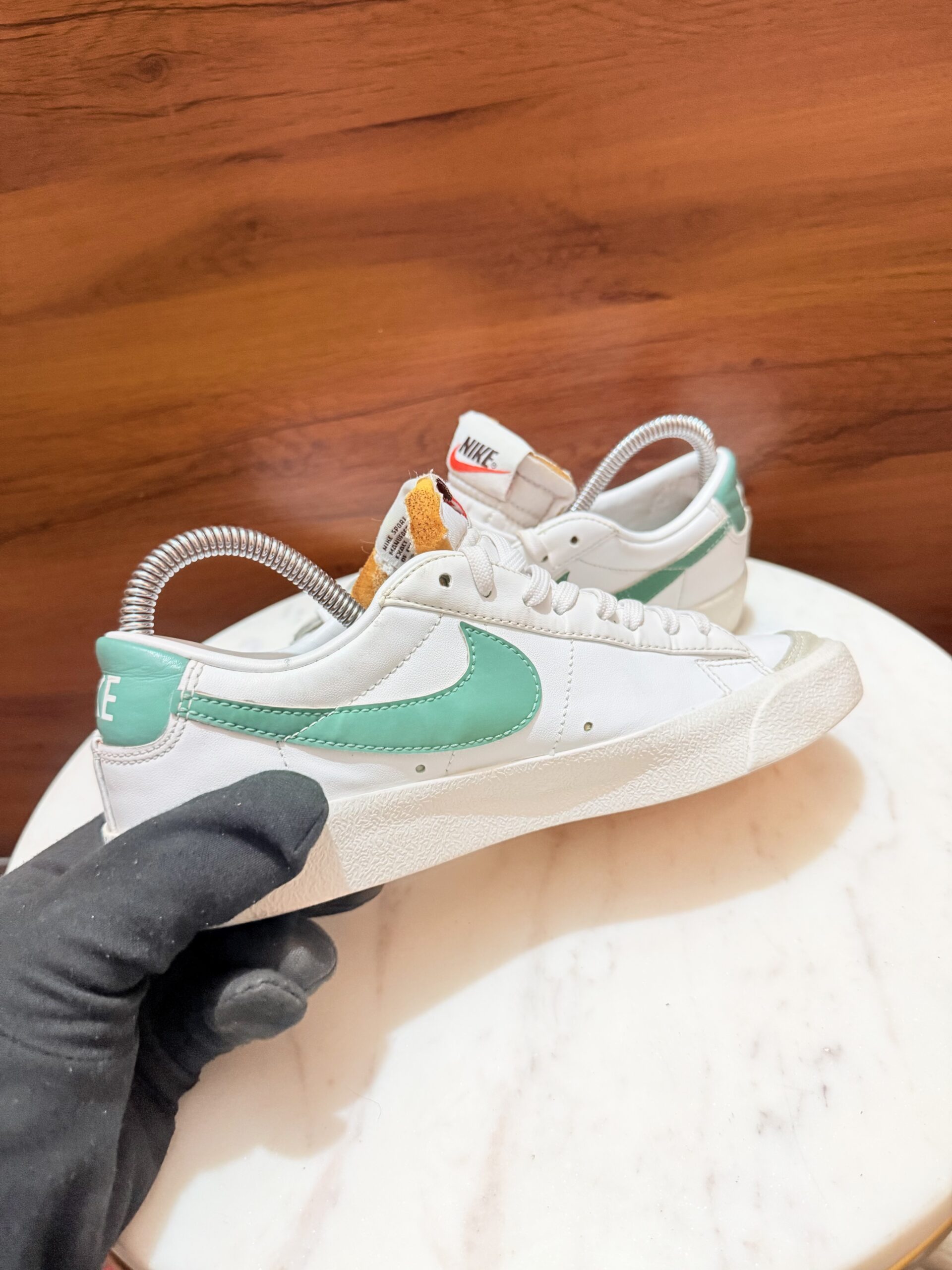 Nike Blazer Low '77 Vintage – White / Jade Green