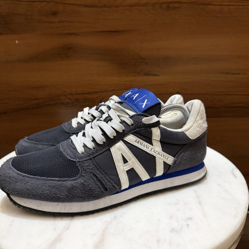 Armani Exchange AX Sneakers – Navy / White / Blue