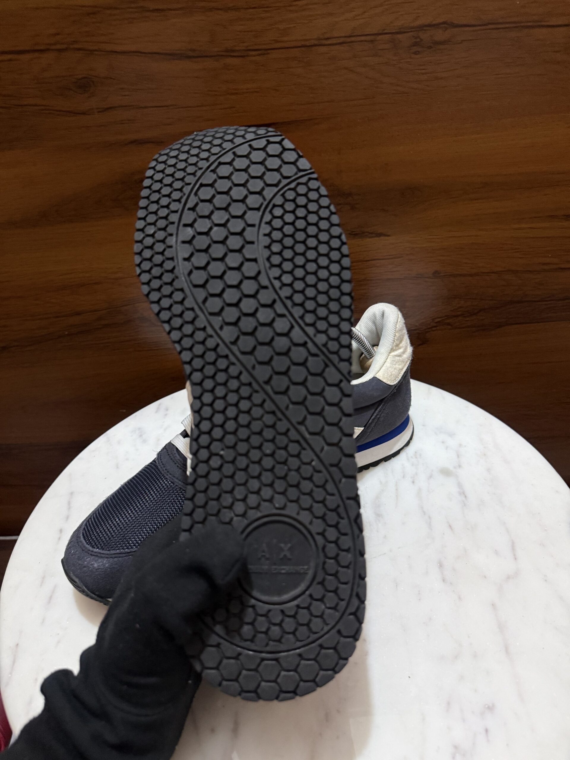 Armani Exchange AX Sneakers – Navy / White / Blue