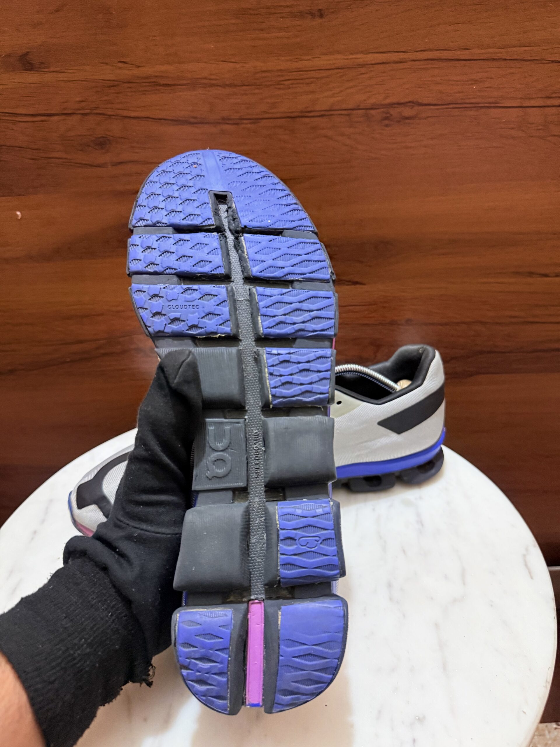 On Running Cloud X – Alloy / Cobalt Blue