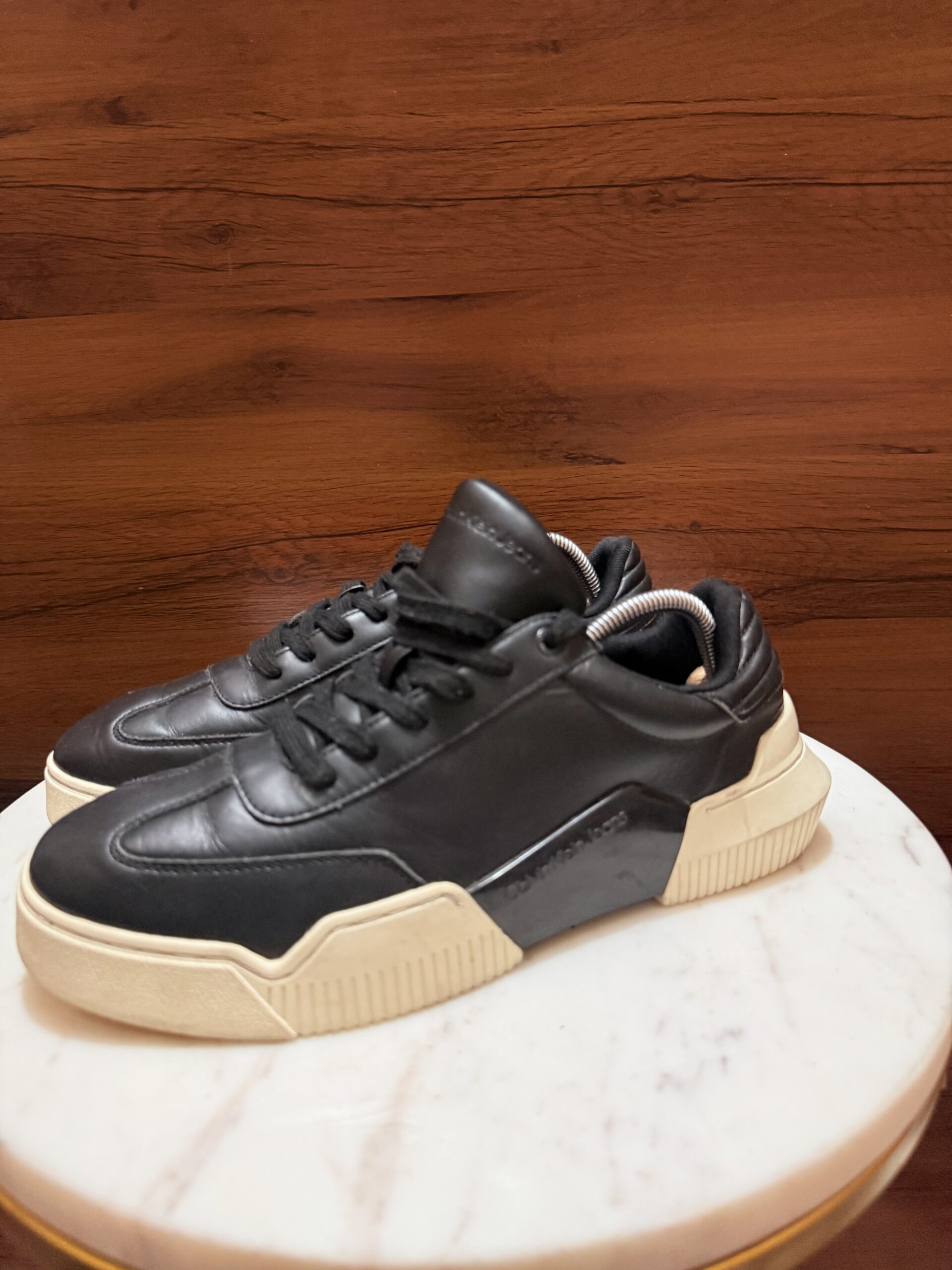 Calvin Klein Jeans – Chunky Block Cupsole Leather Sneakers