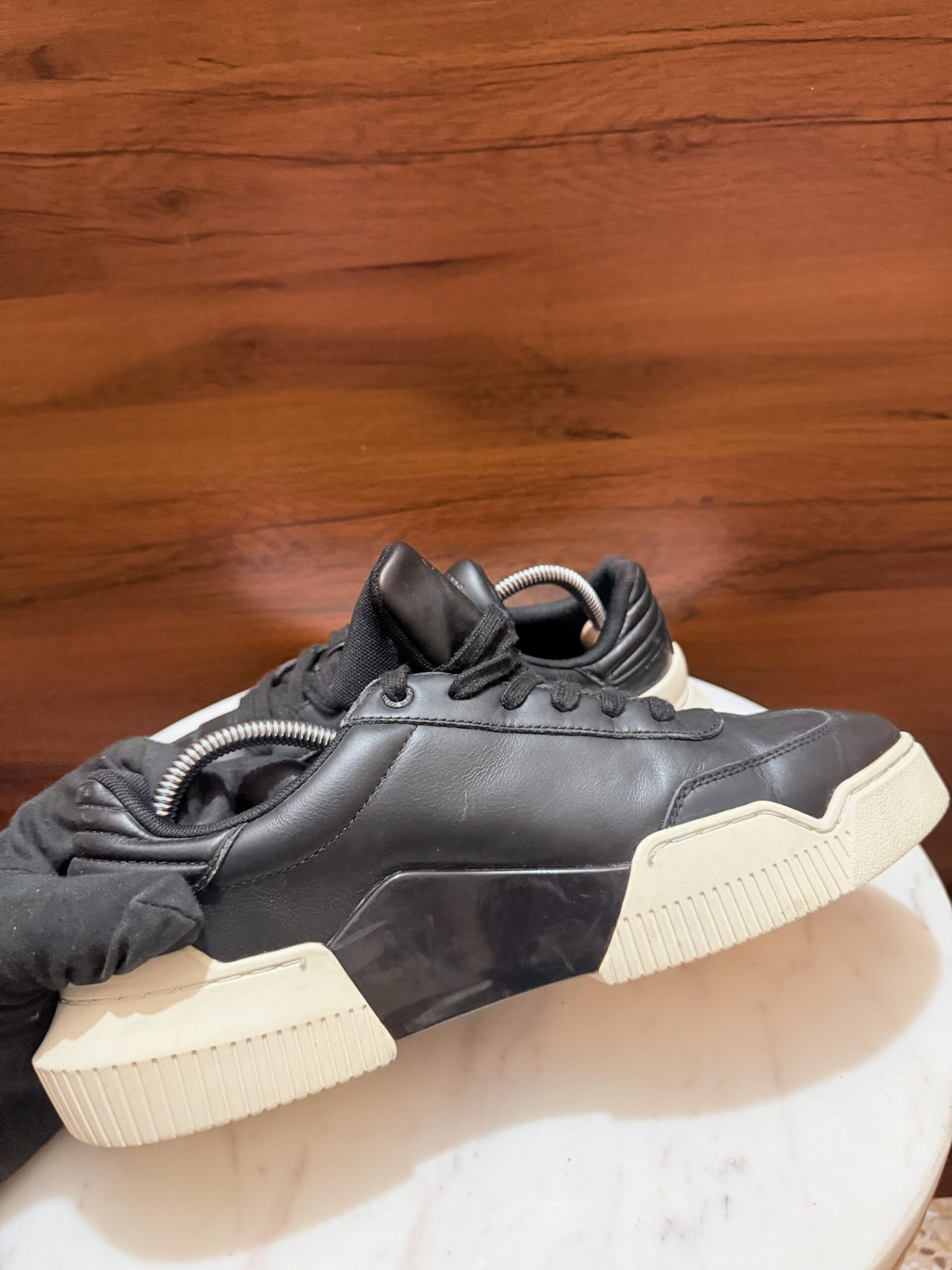 Calvin Klein Jeans – Chunky Block Cupsole Leather Sneakers