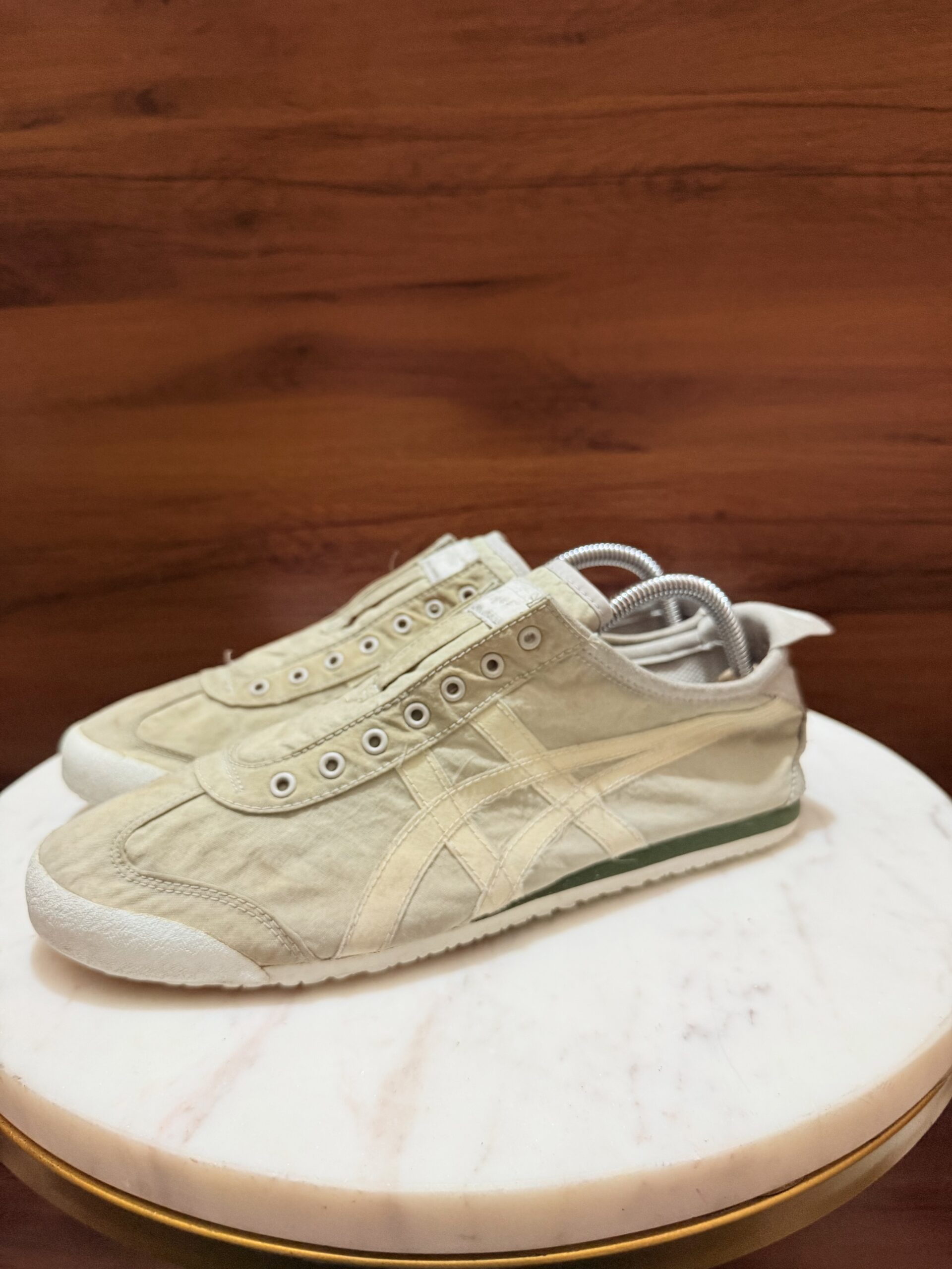 Onitsuka Tiger Mexico 66 Slip-On – Parachute Nylon Cream / Green