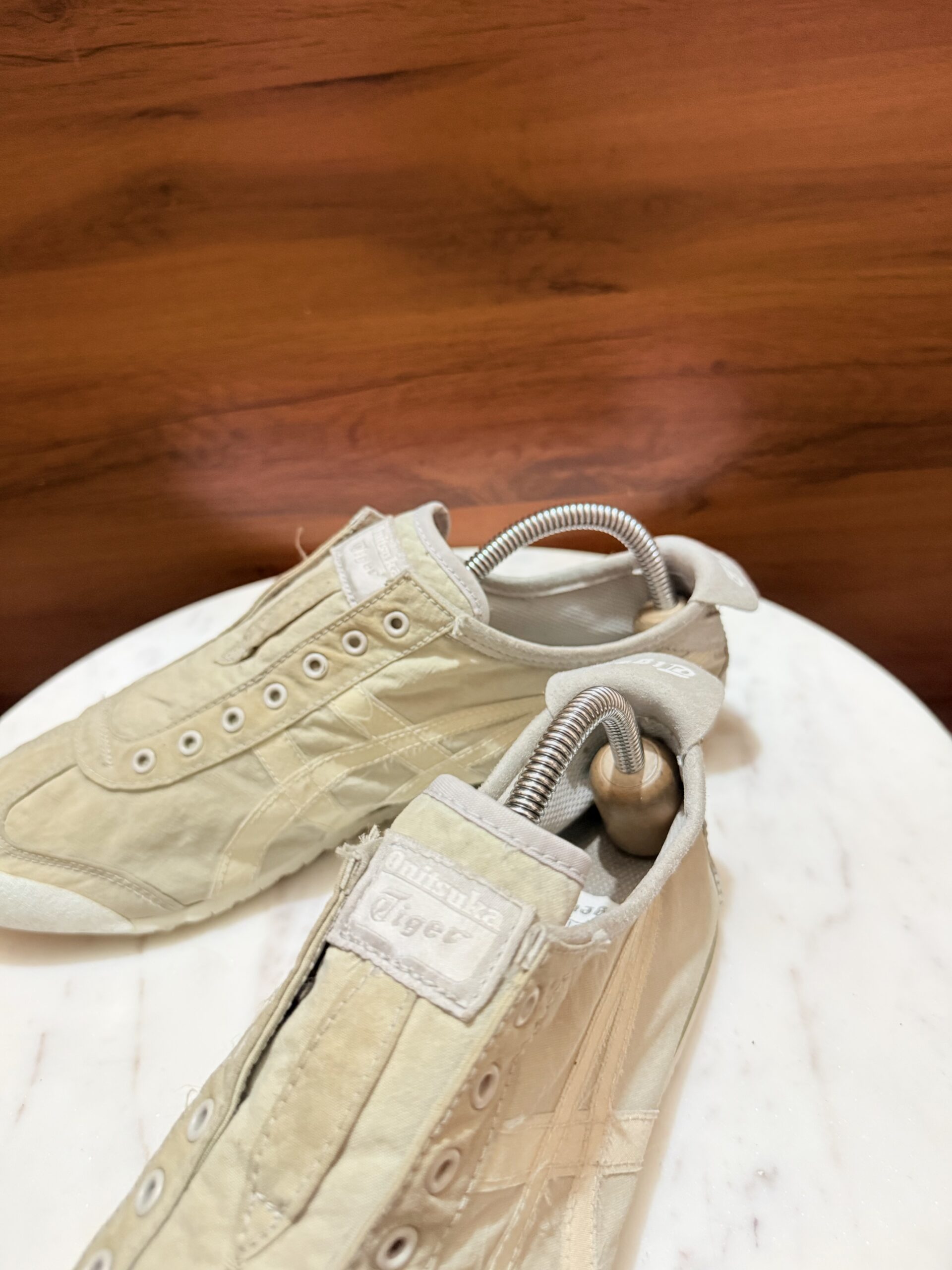 Onitsuka Tiger Mexico 66 Slip-On – Parachute Nylon Cream / Green