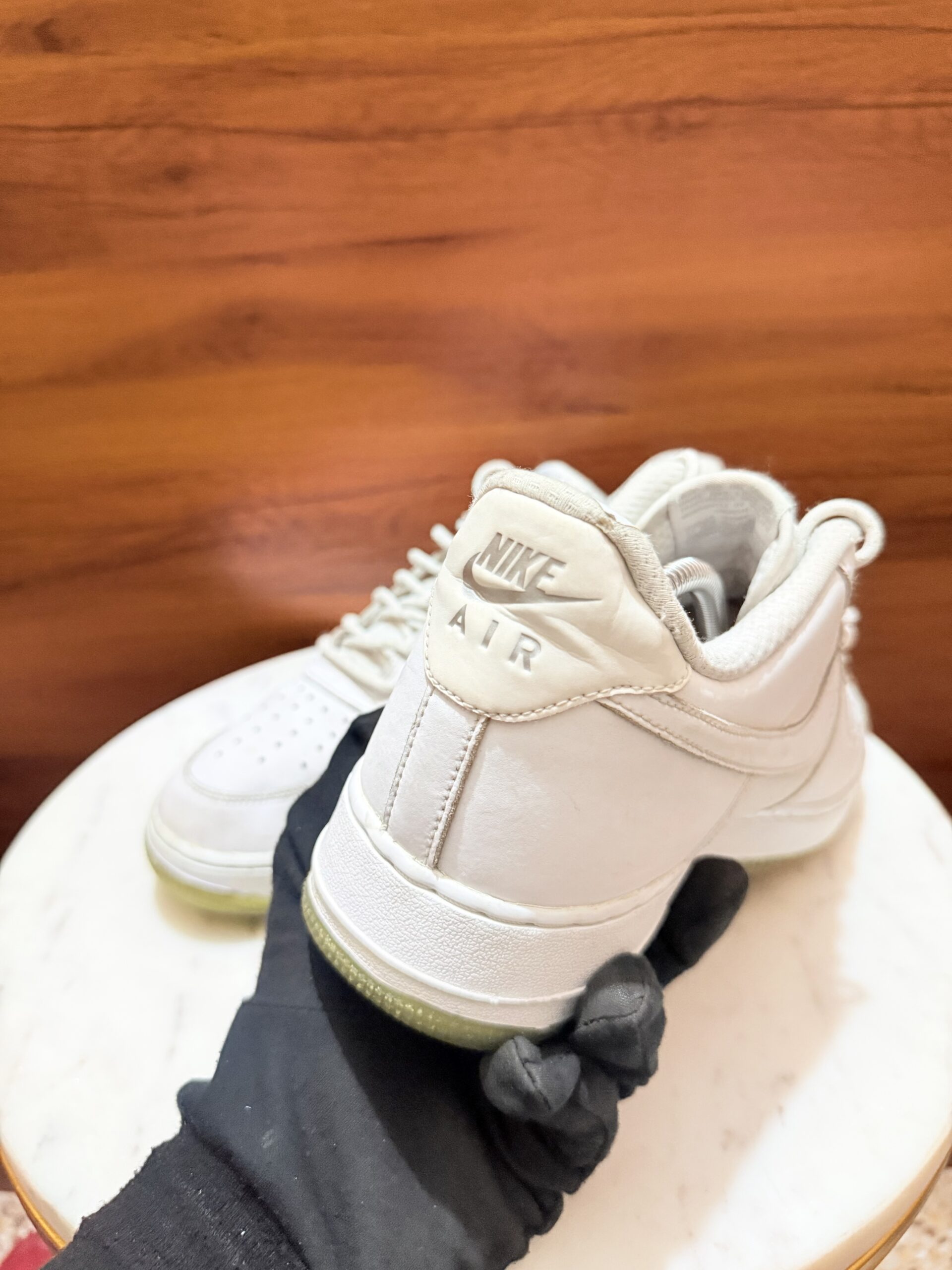 Nike Air Force 1 '07 Low – Triple White / Translucent Icy Outsole