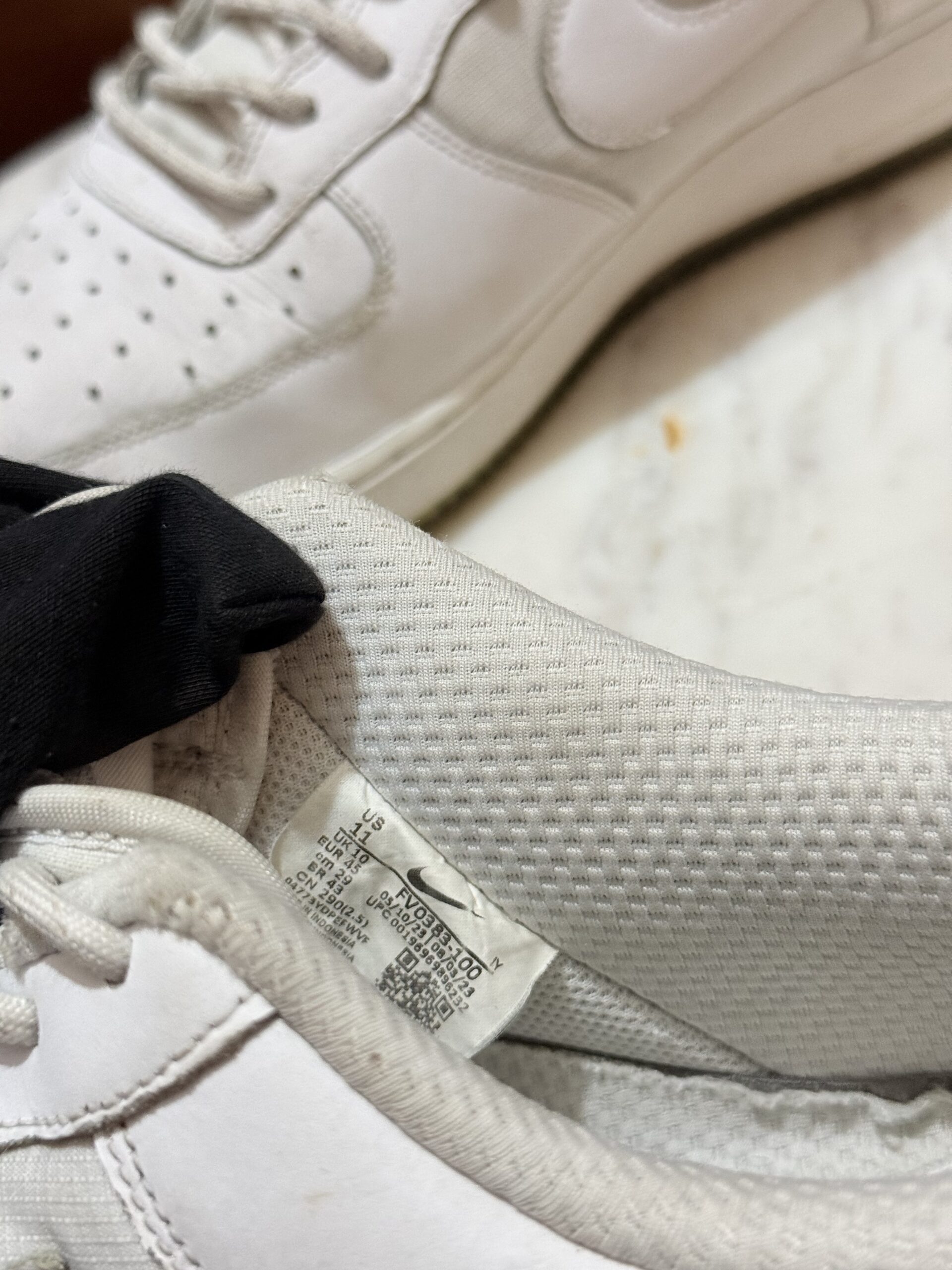 Nike Air Force 1 '07 Low – Triple White / Translucent Icy Outsole