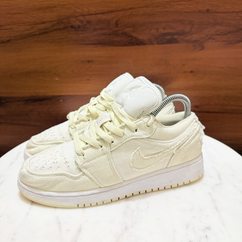 Air Jordan 1 Low SE – Canvas "Sail / Light Orewood Brown"