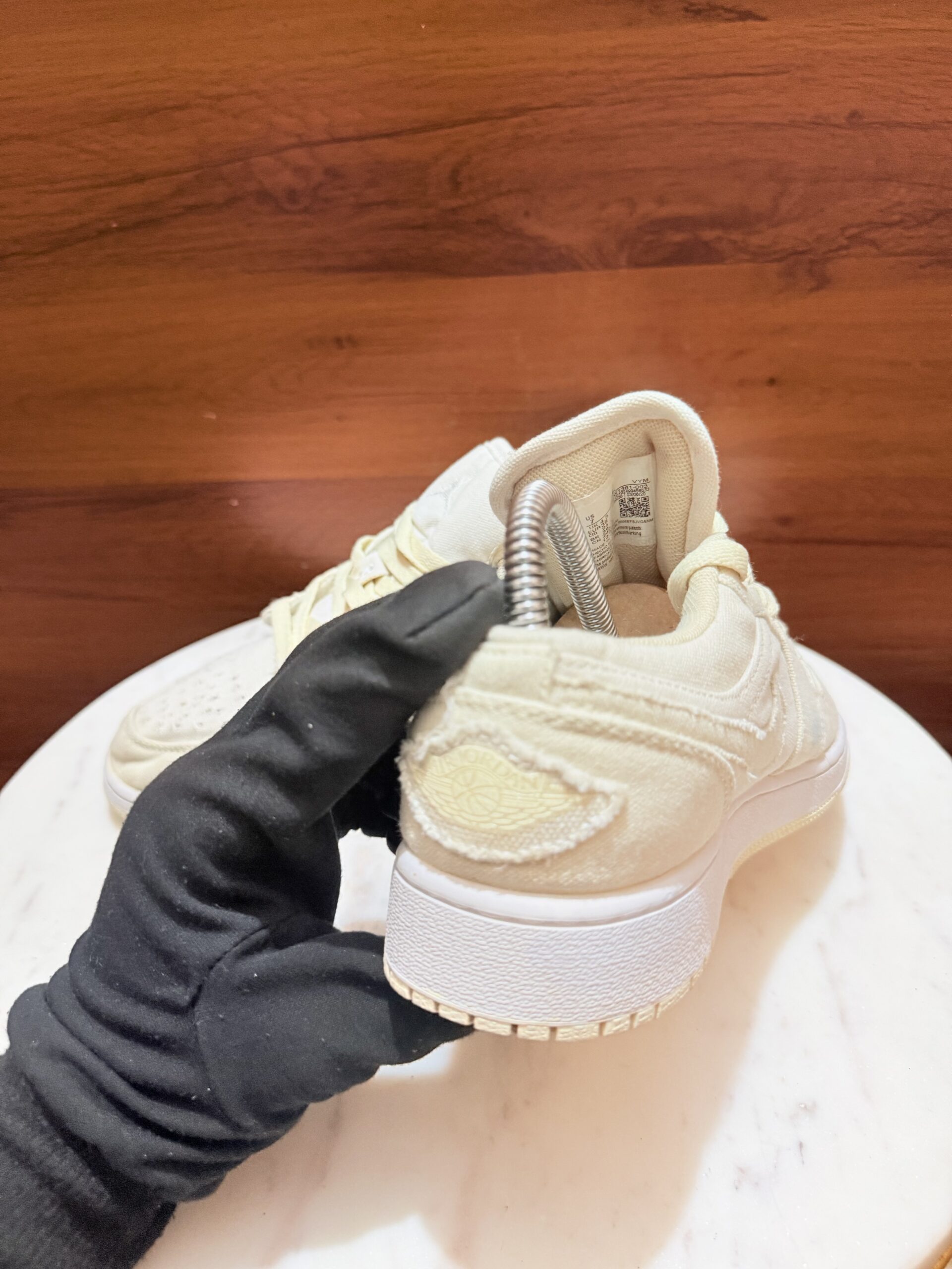 Air Jordan 1 Low SE – Canvas "Sail / Light Orewood Brown"