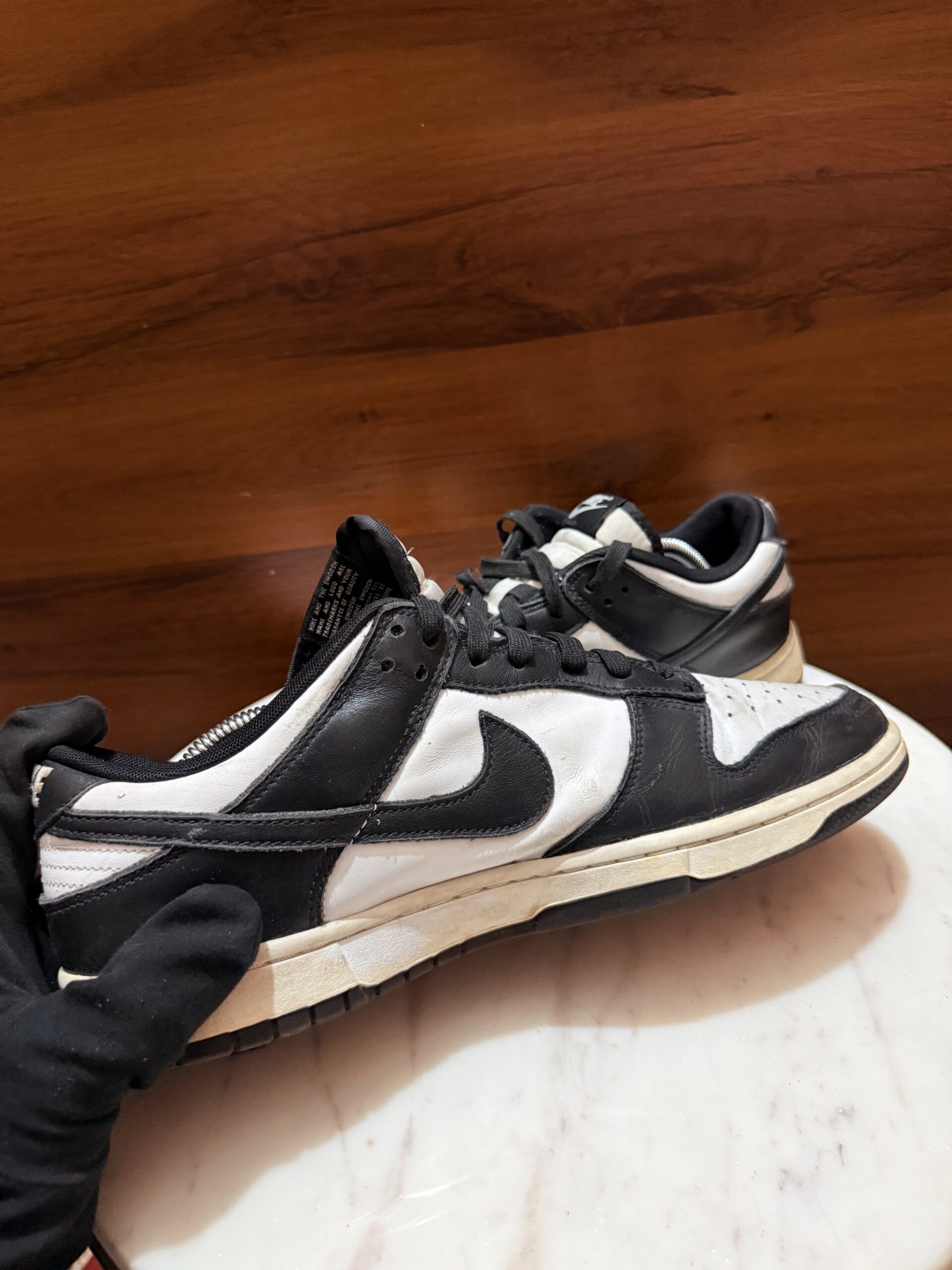 Nike Dunk Low Retro Sneakers – White / Black (Panda)