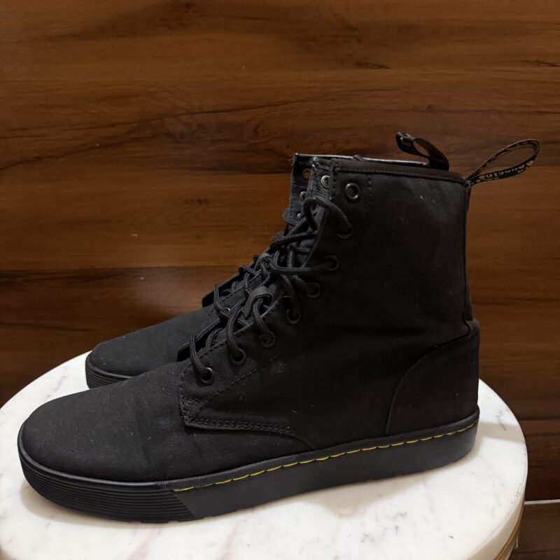 Dr. Martens Combs Canvas Boot – Black