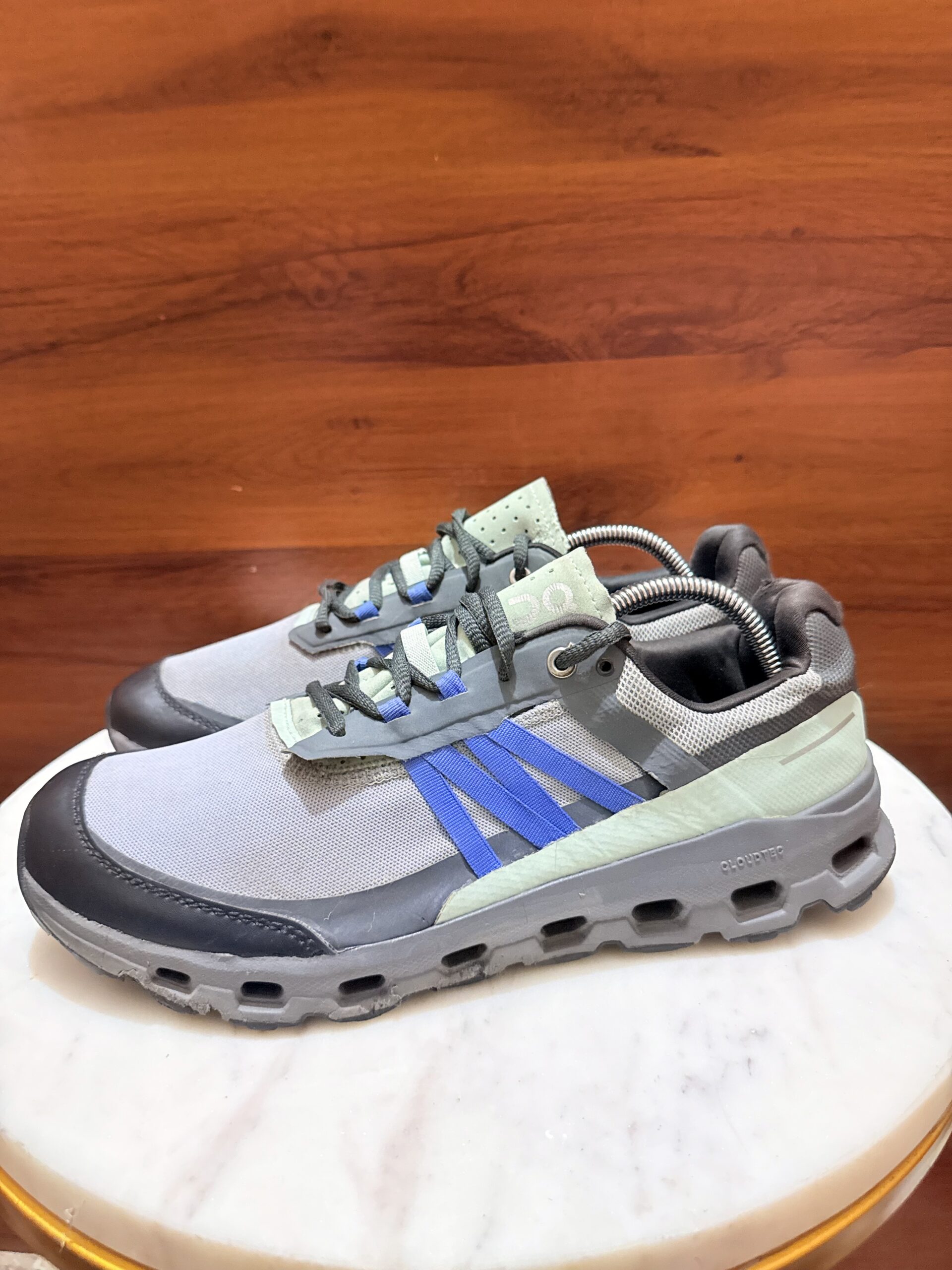 On Running Cloudultra Trail Running Shoes – Grey / Blue / Mint