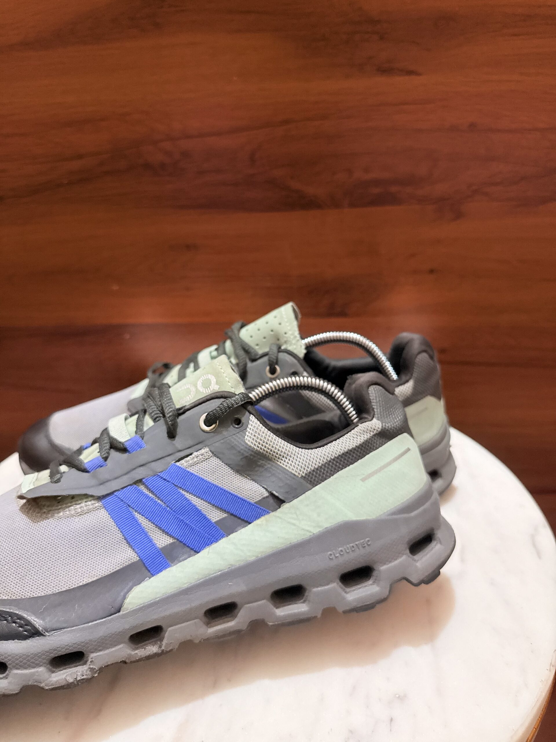 On Running Cloudultra Trail Running Shoes – Grey / Blue / Mint
