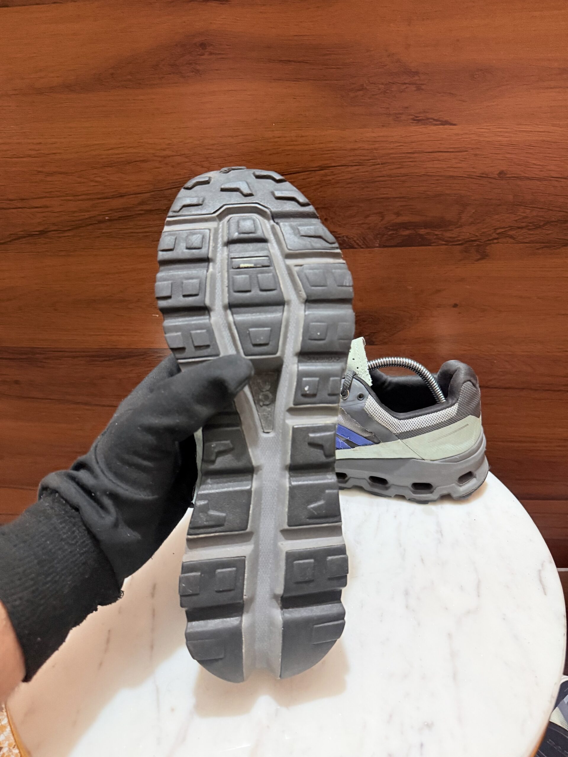 On Running Cloudultra Trail Running Shoes – Grey / Blue / Mint