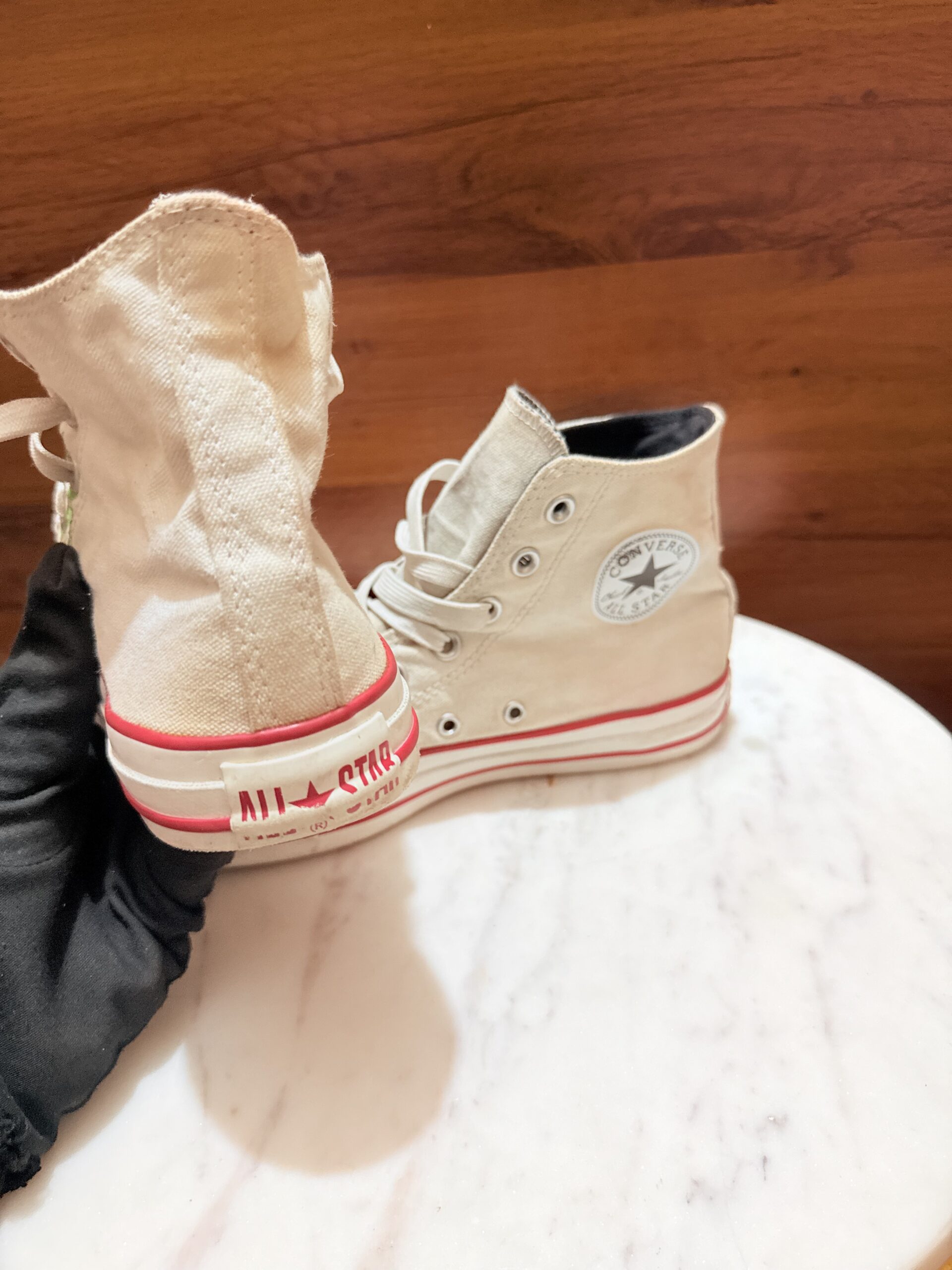 Converse Chuck Taylor All Star Butterfly Print High Top Sneakers – Off-White / Multicolor