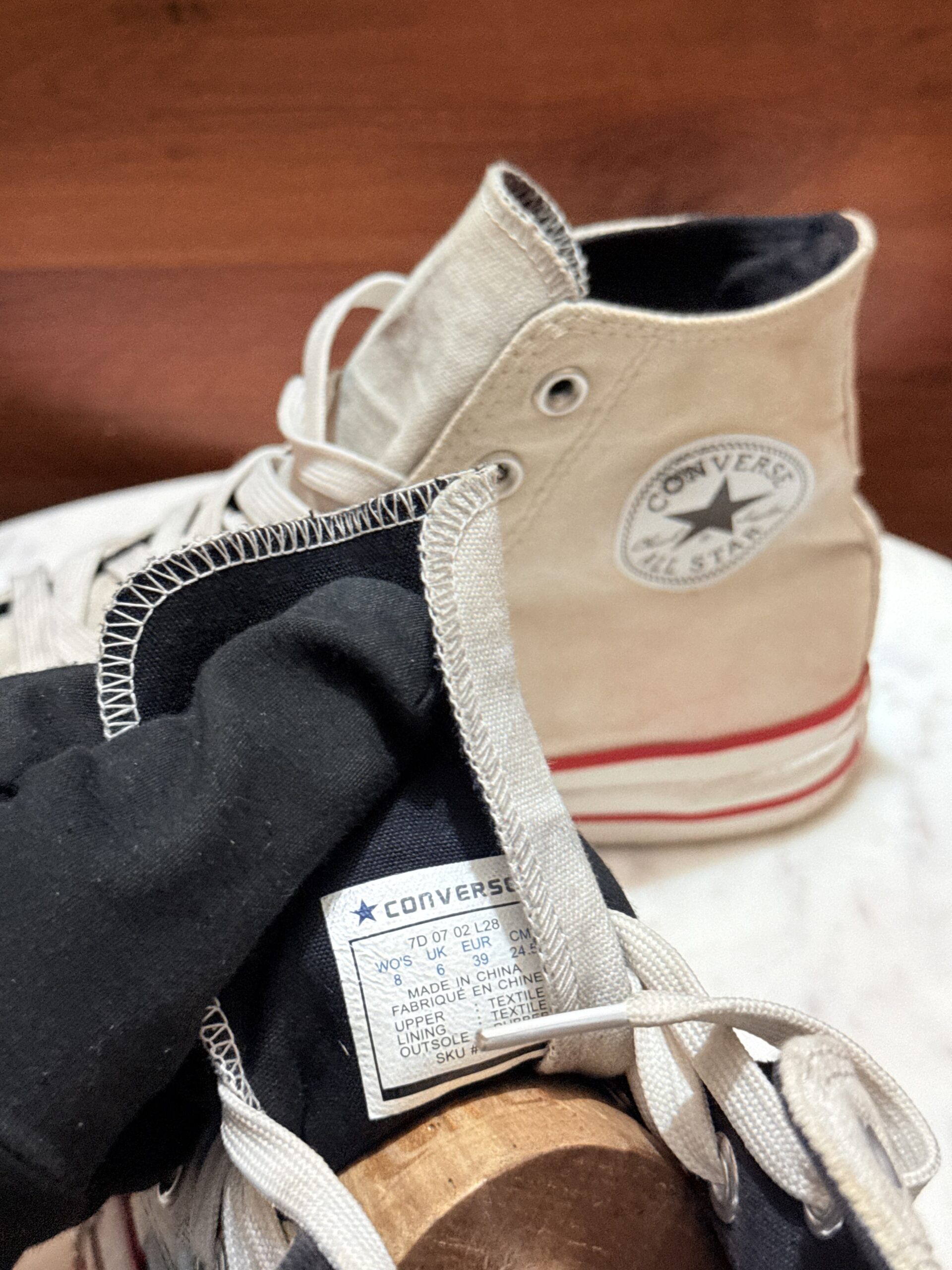 Converse Chuck Taylor All Star Butterfly Print High Top Sneakers – Off-White / Multicolor