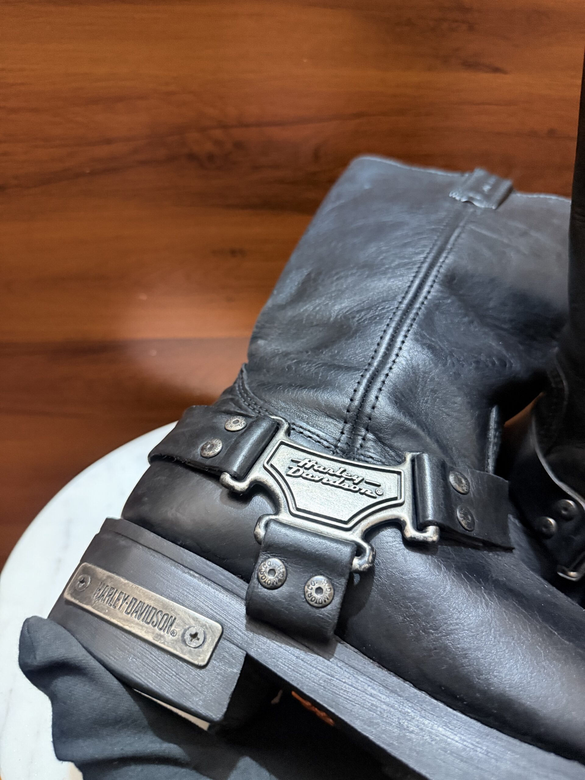 Harley-Davidson Leather Harness Boots – Black