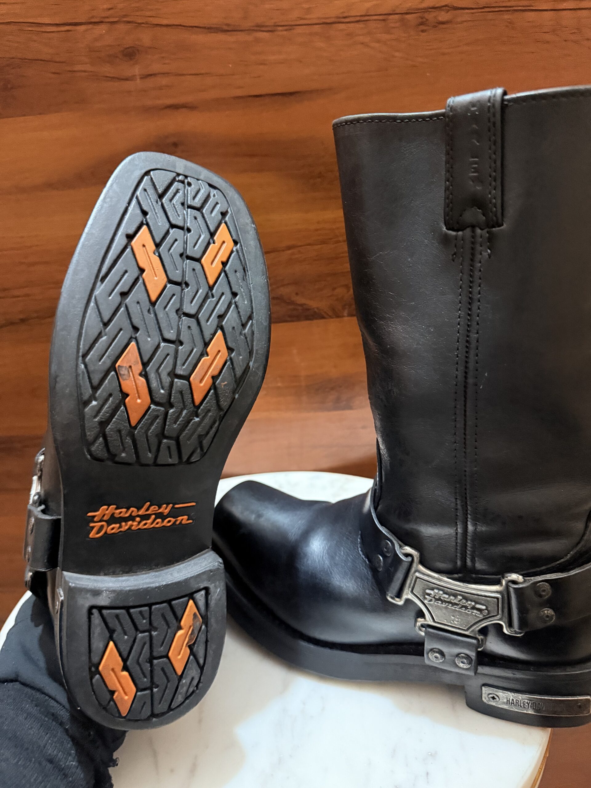 Harley-Davidson Leather Harness Boots – Black