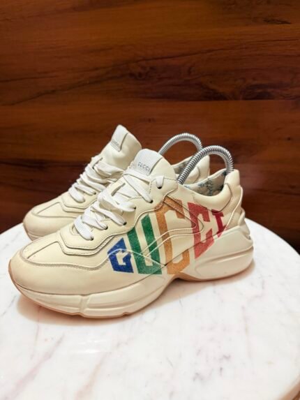 Gucci – Rhyton Glitter Vintage Logo Sneakers